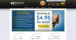 Desktop Screenshot of hostingdirect.com